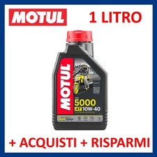 Olio motore 4 tempi Moto Scooter Quad Motul 5000 SAE 10w40 semisintetico 1 litro