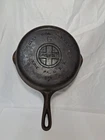 Vintage GRISWOLD NO 6 Cast Iron Skillet LARGE BLOCK LOGO 699J