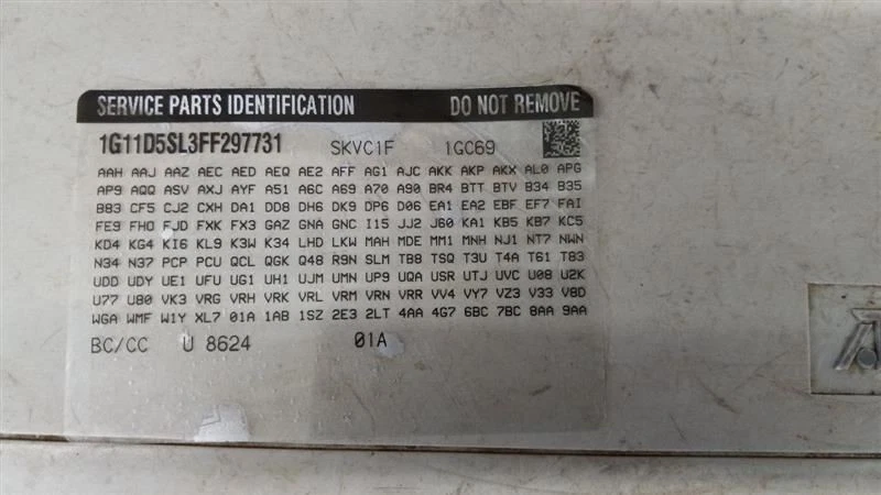 Luz de señalización trasera Chevy Malibu 2013 2014 2015 2016 Foto 4 de 4