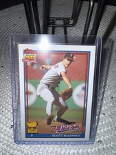 Topps 1991 Baseball Scott Radinsky #299 Chicago White Sox MLB Rookie Card. rookie card picture