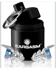 Smaller Ears Black Eargasm Earplugs - Perfect Hearing Protection (Small)