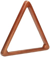 Pro Series TR8HD-F Heavy Duty Wooden Billiard Ball 8-Ball Triangle Rack, Old