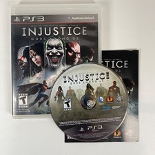 Injustice Gods Among Us Sony PlayStation 3 PS3 Complete w/ Manual CIB
