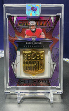 2024 Obsidian Rookie Eruption /49 Bucky Irving NFL Gold Shield Emblem* READ🔥☠️