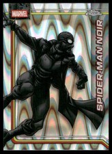 2026 Topps Chrome Marvel Peter B. Parker Spider-Man Noir #165 Raywave Refractor