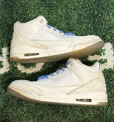 Jordan 3 Retro Pure White / Pure Money 2018 136064-111 Size 11M