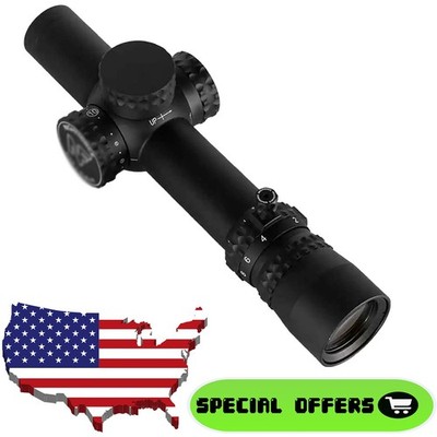 NF NX8 1-8x24mm (F1/FFP) 34mm Tube .2 MRAD FC-MIL Riflescope w/Rubber Covers