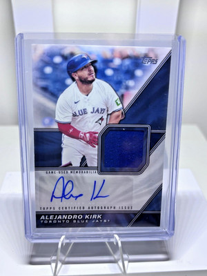 Alejandro Kirk 2026 Topps Series 1 Major League Material Auto
