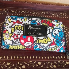Tokidoki x Ju-Ju-Be Be Spendy Zip Wallet Comic POW BOOM WHAM HTF Rare Kawaii