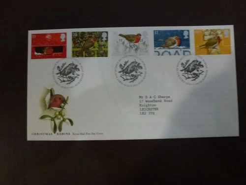 GB first day cover 1995  Christmas