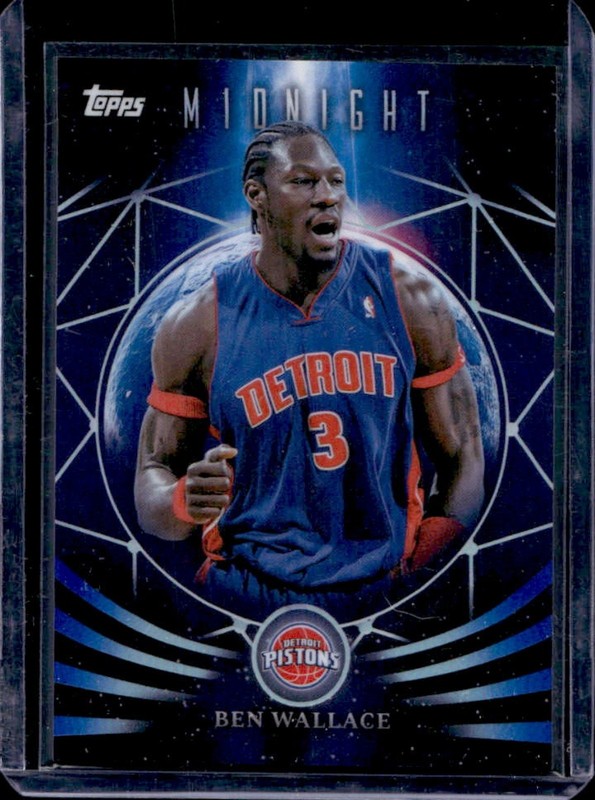 2025-26 Topps Midnight Ben Wallace Moonfall #MF-20 Pistons
