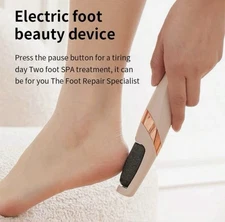 Pedicure Electronic Tool Rechargeable - 2 Heads Included (coarse and fine head)