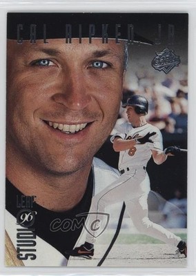 1996 Leaf Studio Cal Ripken Jr #1 HOF 0u7