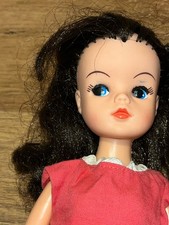 Vintage Raven Brunette Pedigree Sindy Doll & Clothes Bundle & Candelabra