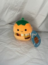 Kalani The Pumpkin With Scarf 4.5" Squishmallow Soft Plush New With Tag 