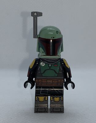 New LEGO Star Wars Boba Fett Minifigure, Mandalorian, sw1158