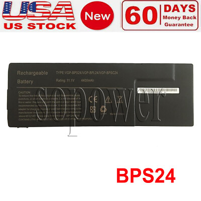 Battery BPS24 for Sony VAIO VPC-SA VPC-SB VPC-SC VPC-SD SE SVS13 SVS15 