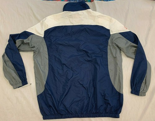NFL MENS ATHLETIC FULL ZIP UNLINED LIGHTWEIGHT JACKET NEW YORK NY SIZE L LARGE - Picture 4 of 5