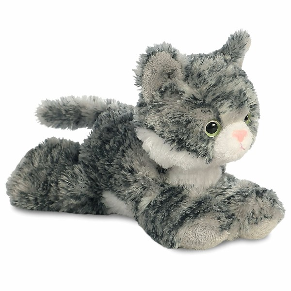 Aurora Flopsies Grau Getigerte Katze 31713 - Aurora Kuscheltier Katze Lily 20Cm-image