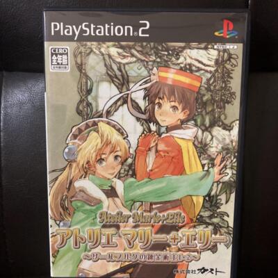 Atelier Marie + Elie Sony Playstation 2 PS2 PS Japan import 2005