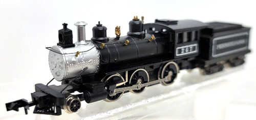 N MDC Roundhouse 8055 Pennsylvania RR 2-6-0 Mogul #267 y Tender (probado) nuevo en caja | Zustand: New