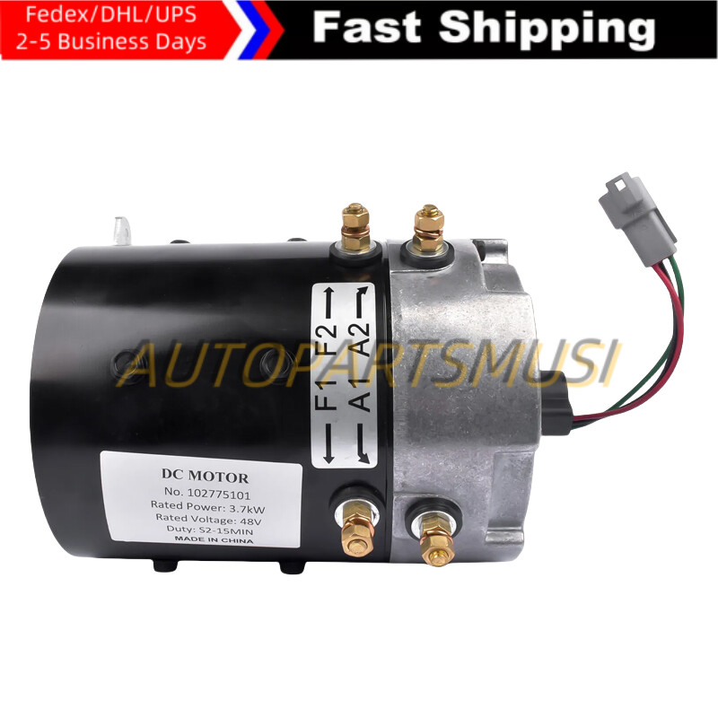 Electric DC Motor 102775101 fit Club Car IQ and i2 Excel Carryall Golf Cart 48V