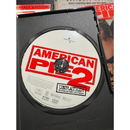 American Pie Unrated DVD Lot 3 Set – American Pie, Pie 2, and American Wedding - Imagen 5 de 6
