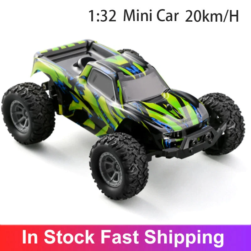 4WD RC Car Led Lights 2.4G Radio Remote Control Off-Road Buggy For Children Gift - Image 3 of 4