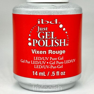 Brand New IBD Just Gel Nail Polish - Vixen Rouge - Full Size