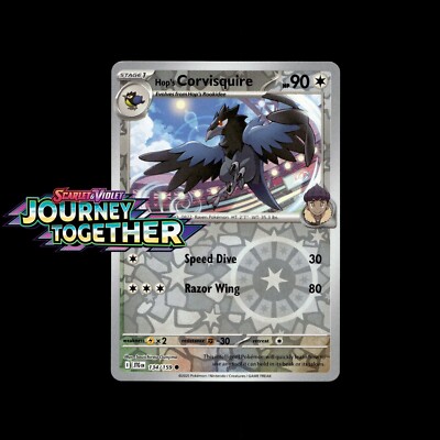 Pokemon Journey Together Cards! Reverse Holo/Holos EX Full Arts SIRs! NM