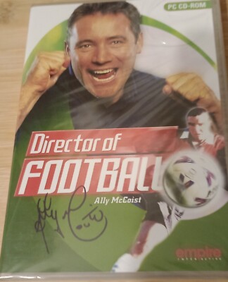 Ally McCoist Director of Football PC 2001 (Neu & Versiegelt)