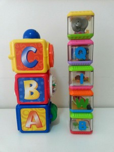 fisher price stacking action blocks