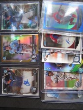 2016 bowman chrome joshua lowe auto gold refractor 11/50 look