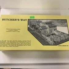 Fine Scale Miniatures HO Scale Butcher’s Way Jewel Series No 11, New Model Kit