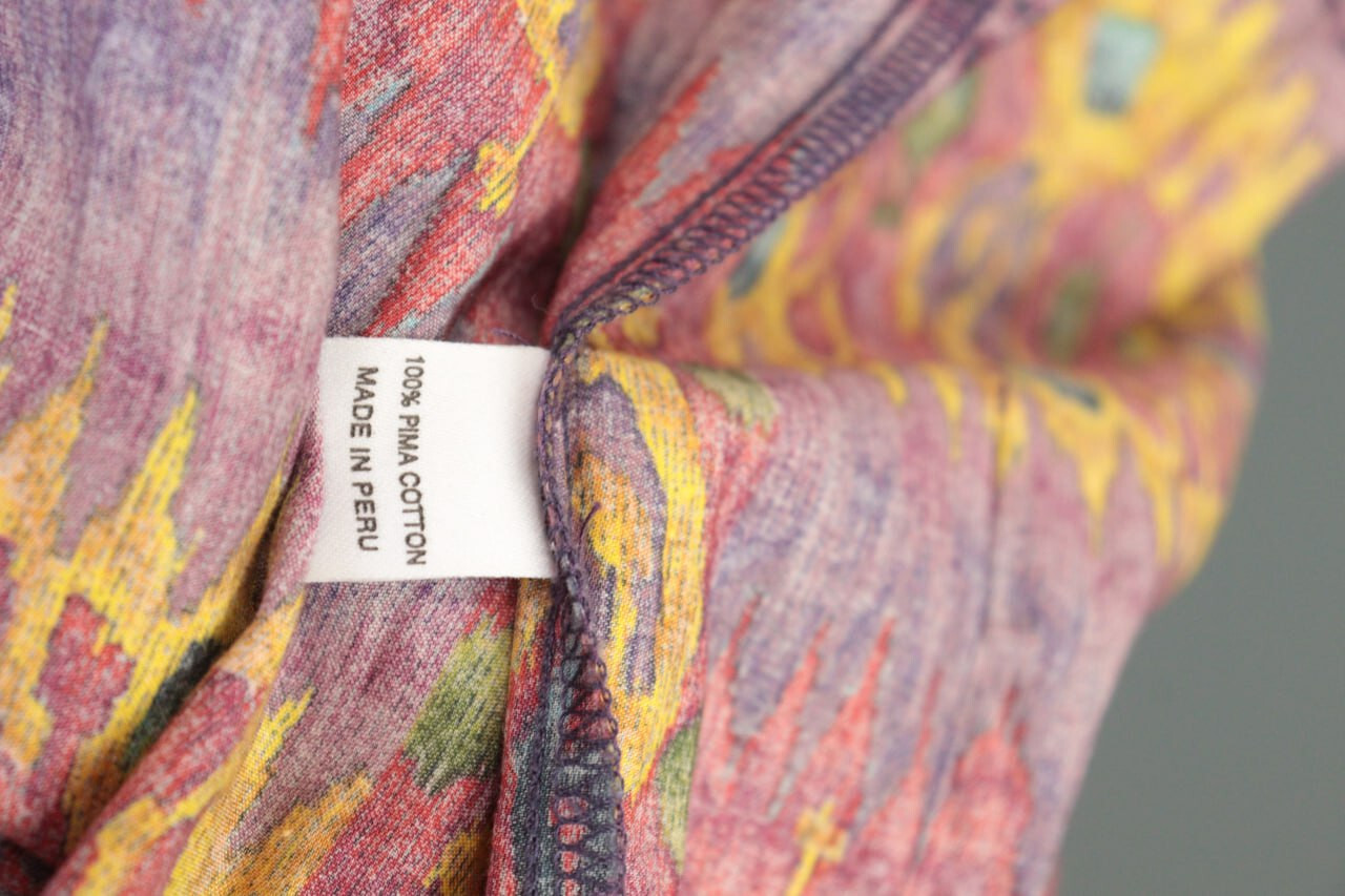 PERUVIAN CONNECTION Multicolor Drowstring A-Line … - image 16