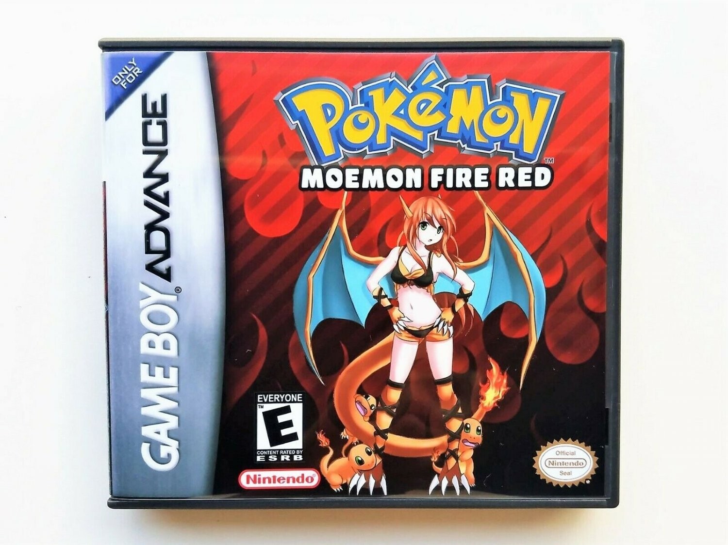 Pokemon Moemon Fire Red GBA, Game Boy Advance Game CARTRIDGE ONLY TESTED WORKING