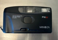 Minolta F10BF 35mm Film Point & Shoot Camera *NOT TESTED*
