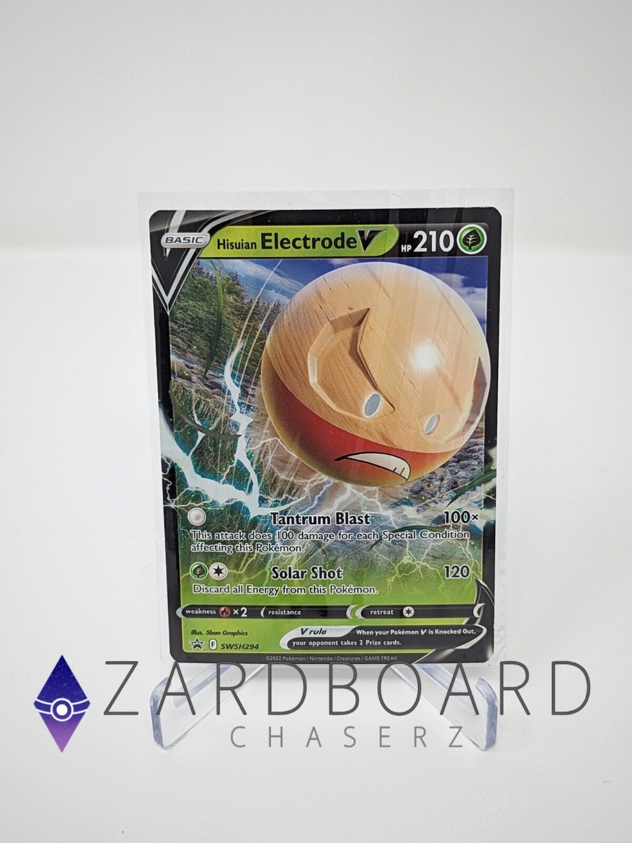 pokemon trading card game: hisuian electrode v box Pokmon Unboxing your opponent takes 2 Prize cards. The newest Pokmon Trading Card
