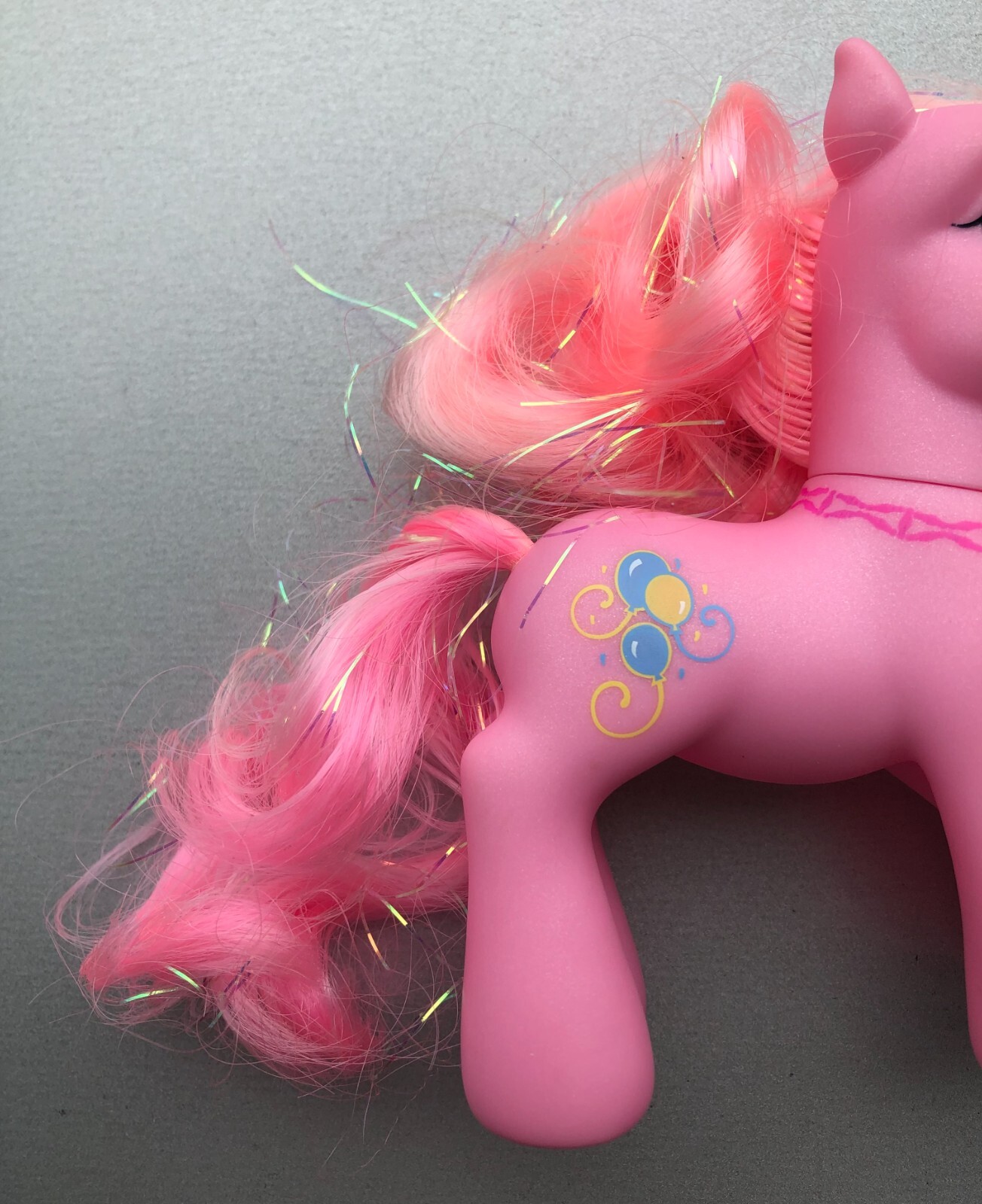 Vintage Hasbro G3 MLP My Little Pony PINKIE PIE Core Friend CROWN Pony Toy 2007