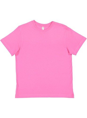LAT Apparel 6101 Youth Fine Jersey Tee Top Stylish T-Shirt - Picture 6 of 41