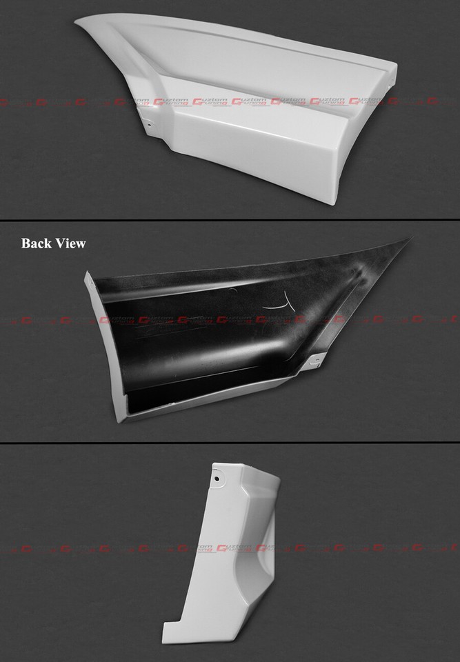 FOR 22-26 HONDA CIVIC SEDAN YOFER V2 PEARL WHITE LED REAR DIFFUSER+ ...