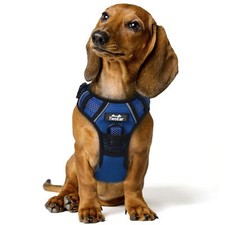 TwoEar Dog Harness, No Pull Reflective Harness Front Clip Easy Cont... Fast Ship