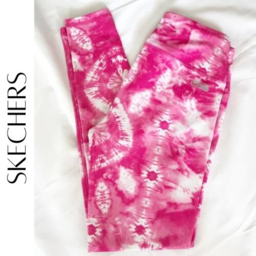 SKECHERS Performance Pink & White Tie Dye Athletic