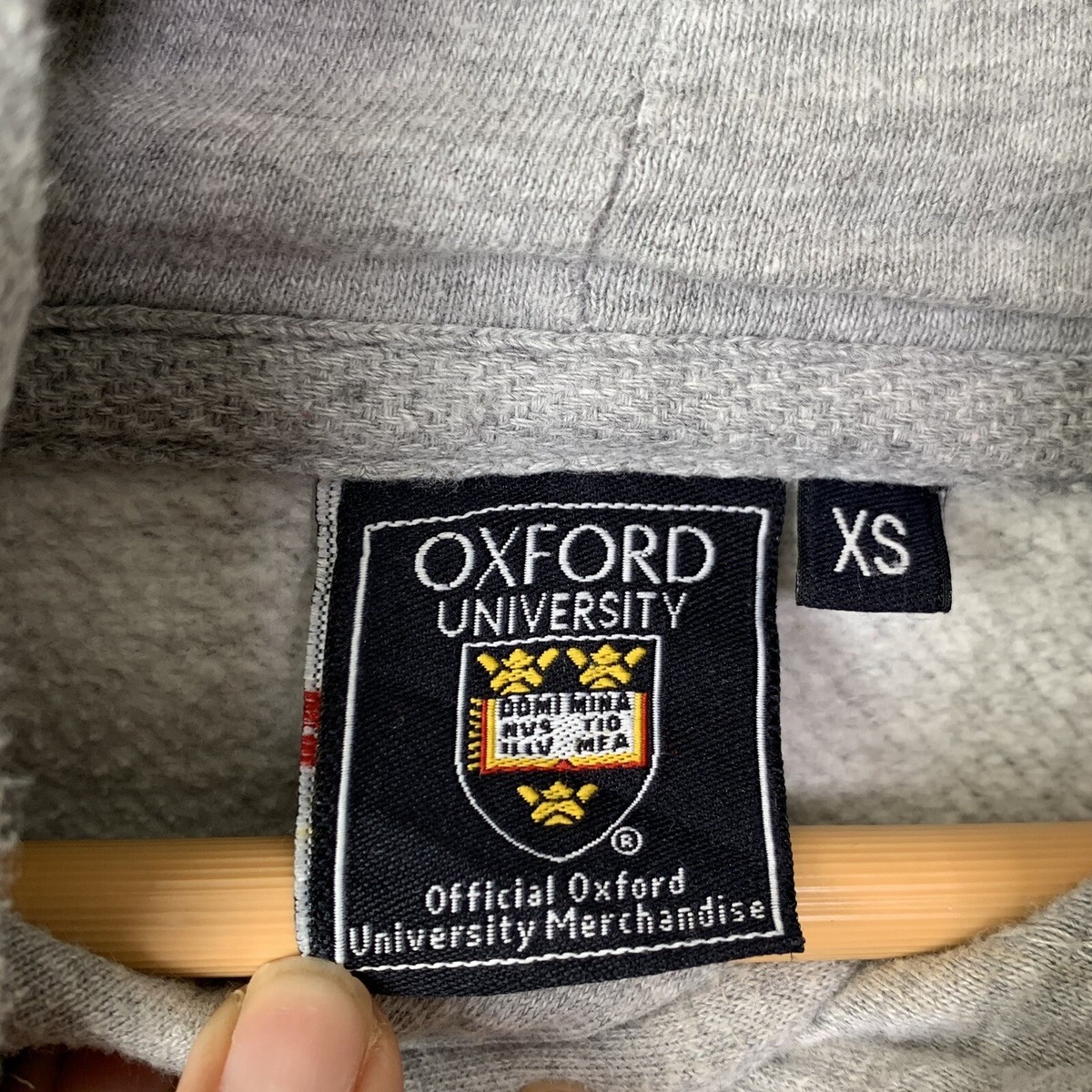 Official OXFORD UNIVERSITY Hoodie Sweatshirt Gray Pullover Official OXFORD UNIVERSITY Hoodie Sweatshirt Gray Pullover
