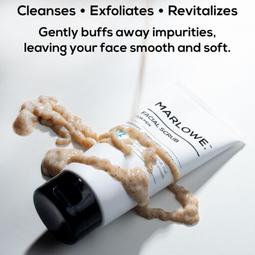 No. 122 Men's Facial Scrub 6 Oz Light Daily Exfoliating Face Cleanser With Fresh - Picture 2 of 7
