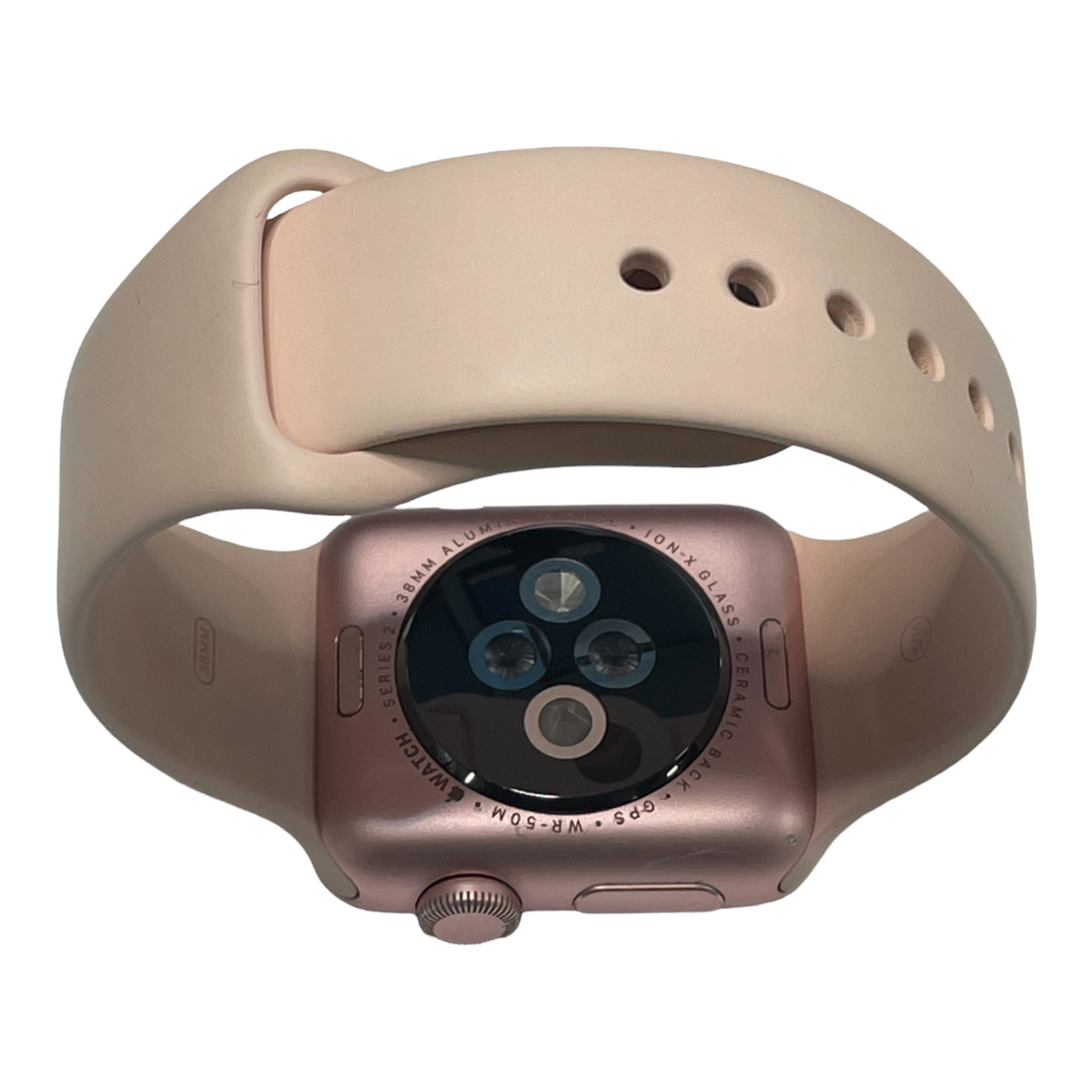 Apple Watch Series 2 38mm Aluminum Case Pink Sport Band - (MNNY2LL/A) for  sale online | eBay