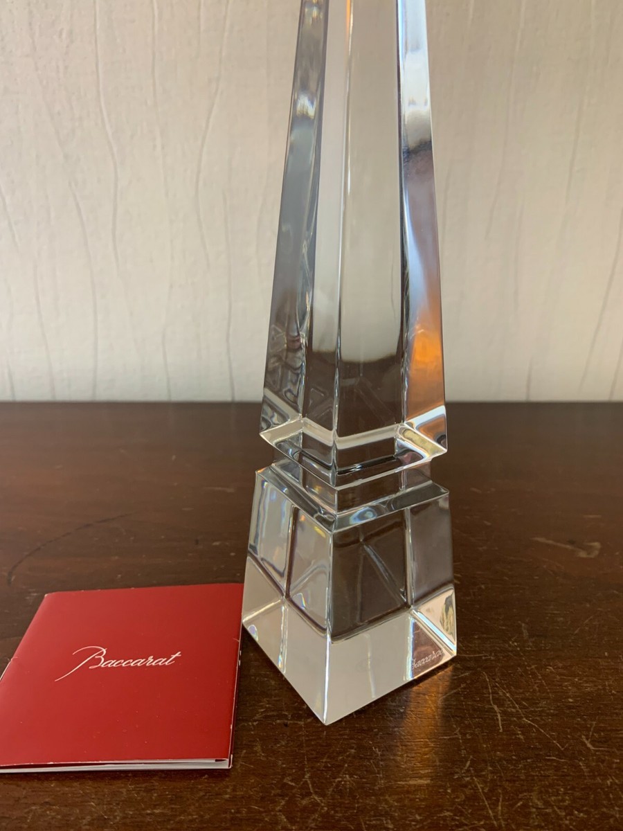 Baccarat Crystal Obelisk | eBay