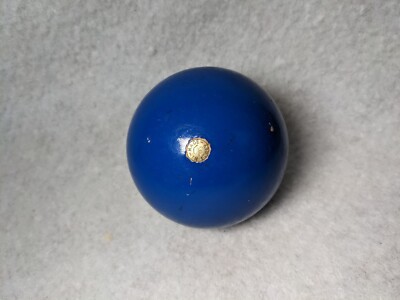EXACT Bocce BALL SHOWN 4'' Sportcraft Italy Blue Plain 4'' vtg Sport Craft #6 of 8