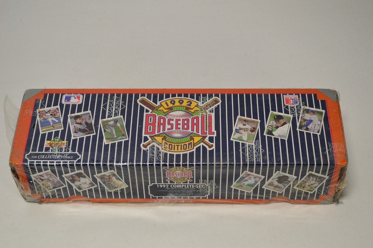 1992 Upper Deck Baseball Edition Collectors Choice 800 Card Set | eBay