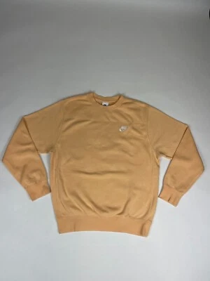 Crewneck Nike orange pale brodé rare vintage taille S - Photo 1/4